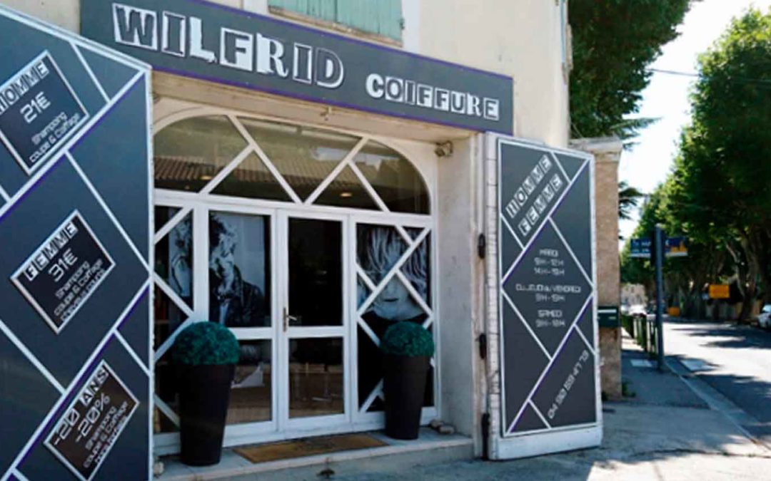 Enseigne Wilfrid Coiffure