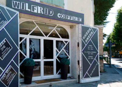 Enseigne Wilfrid Coiffure