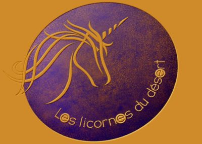 Logo les licornes du désert