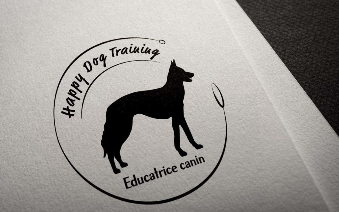 Identité visuelle d’Happy Dog Training