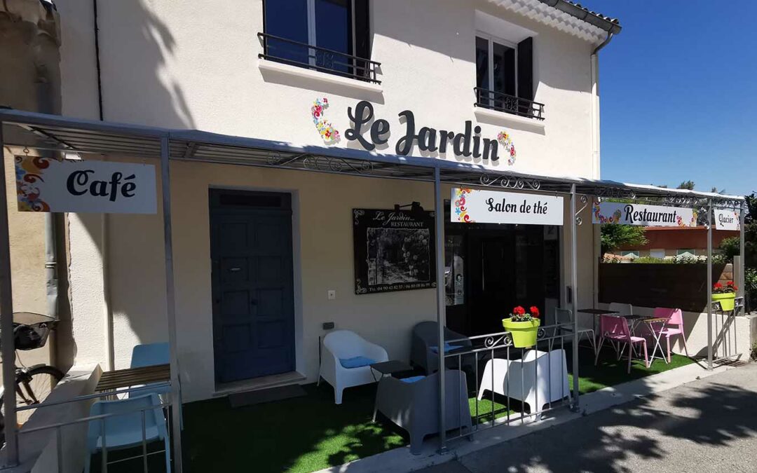 Enseigne Restaurant Le Jardin