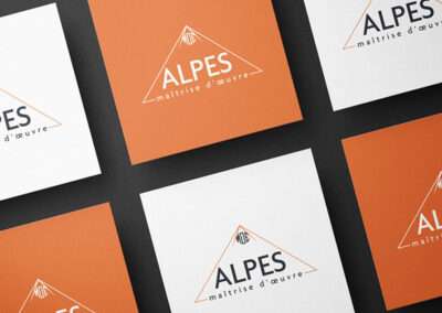 Création d’un logo et de sa mini-charte graphique – Alpes Moe