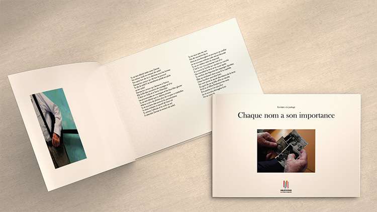 Brochure Les amis du Livre-laurencedorvalgraphiste Brochure Les amis du Livre La Tour d'Aigues