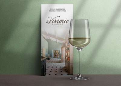 Dépliant 5 volets – Chateau La Verrerie