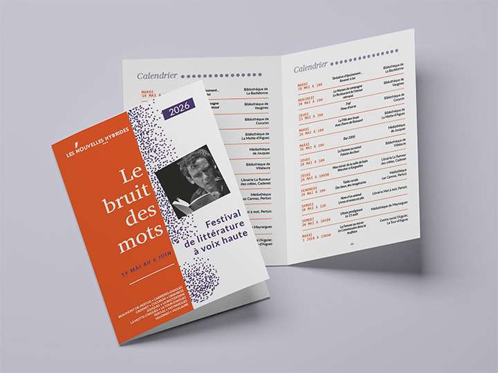 Programme festival de littérature à voix haute